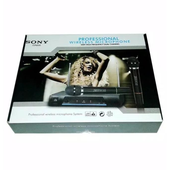 Mic Sony Sn-66 Microphone Wireless Sony Sn-66