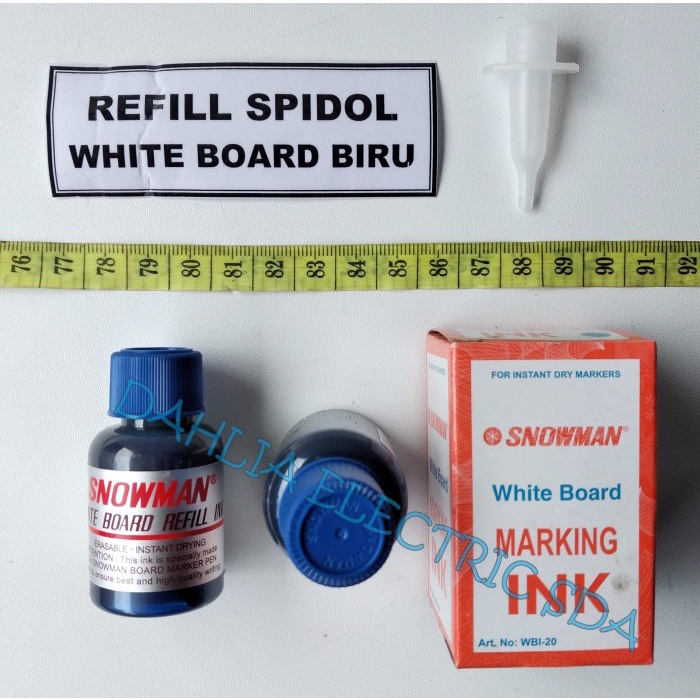 

Refill Spidol White Board Biru Best