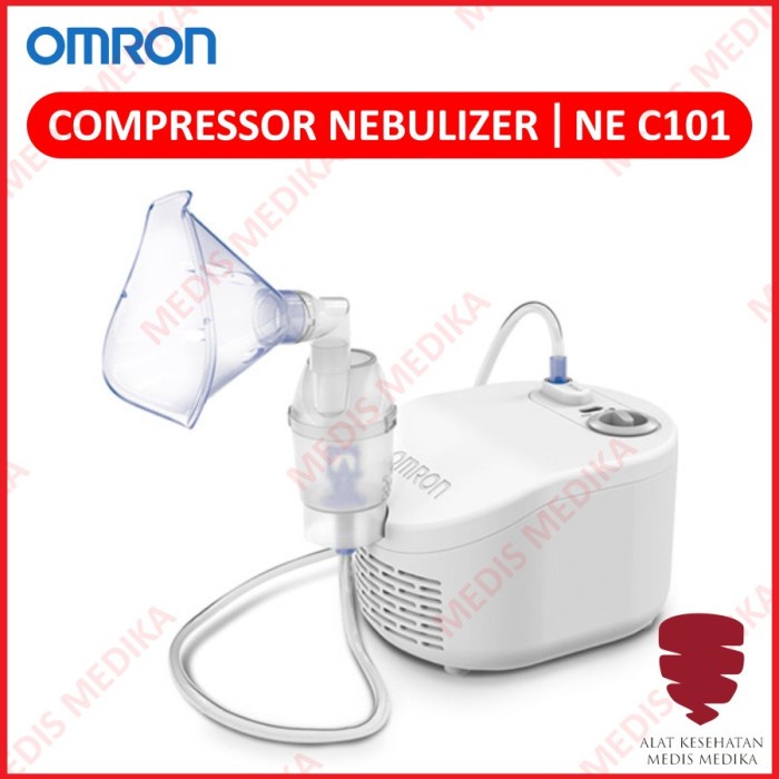 Air Compressor Nebulizer Uap Terapi Pernapasan Alat Bantu Asma Sesak
