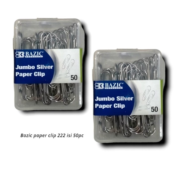 

Gratis Ongkir Klip Kertas Besar No 5 + Case Paperclip Jumbo Isi 50 Pcs