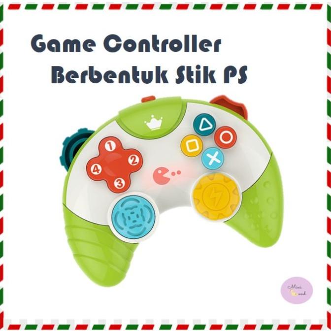Mainan Controller Anak/ Mainan Berbentuk Stik Ps Anak/ Mainan  Edukasi