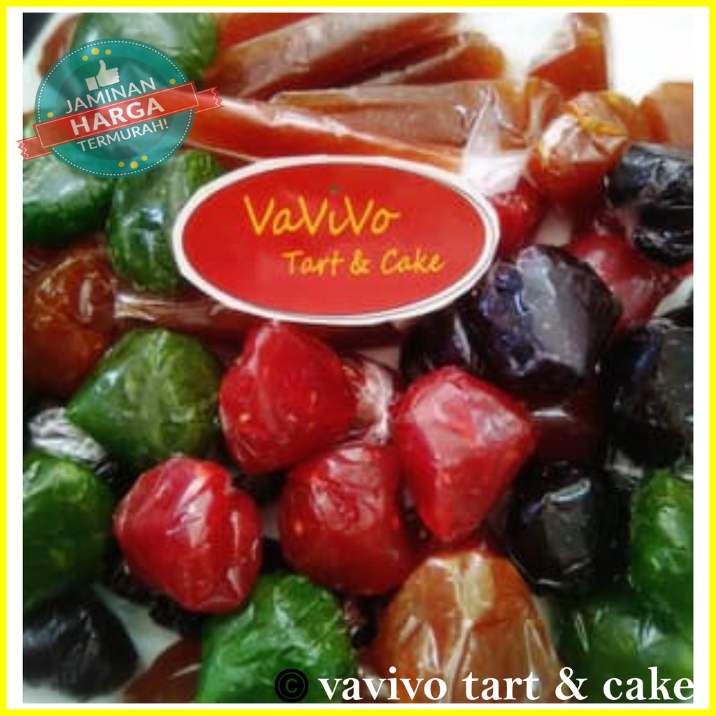 

Oleh-Oleh Dodol Buah-Buahan/ Wajit Buah Isi 1 Kg