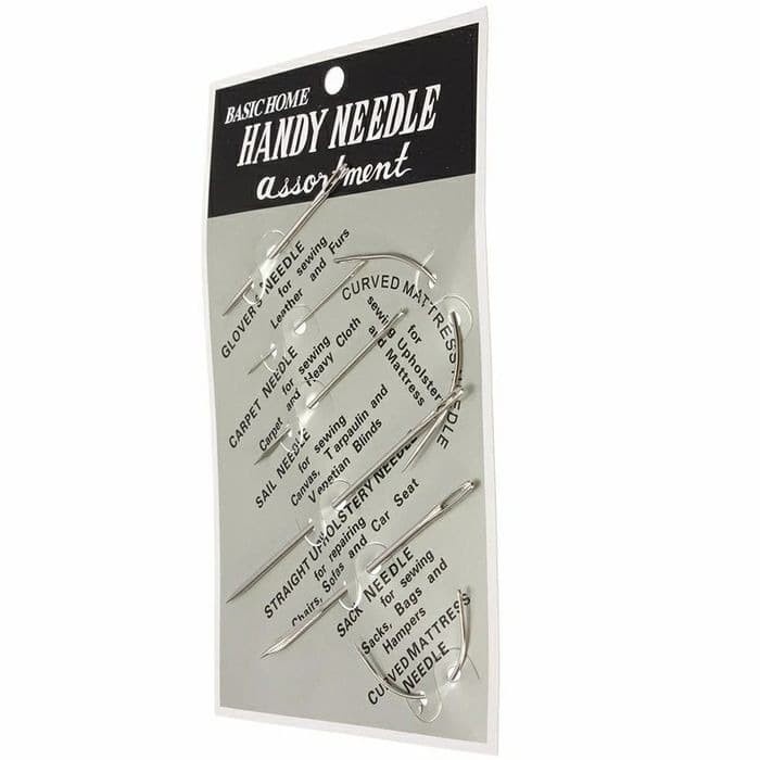 

Handy Needle Assortment /Jarum Jahit Tangan Kulit Karung Karpet Kanvas