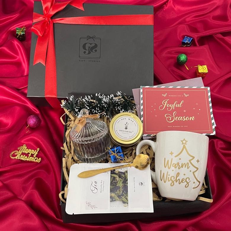 

LARIS Hampers Natal / Kado Natal / Christmas Gift / Scented Candle / Teh Bunga Telang / Gift Set / Gift Box / Hadiah Taun Baru MURAH