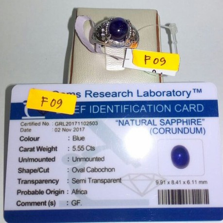 [Baru] Batu Blue Safir Afrika 1 Limited