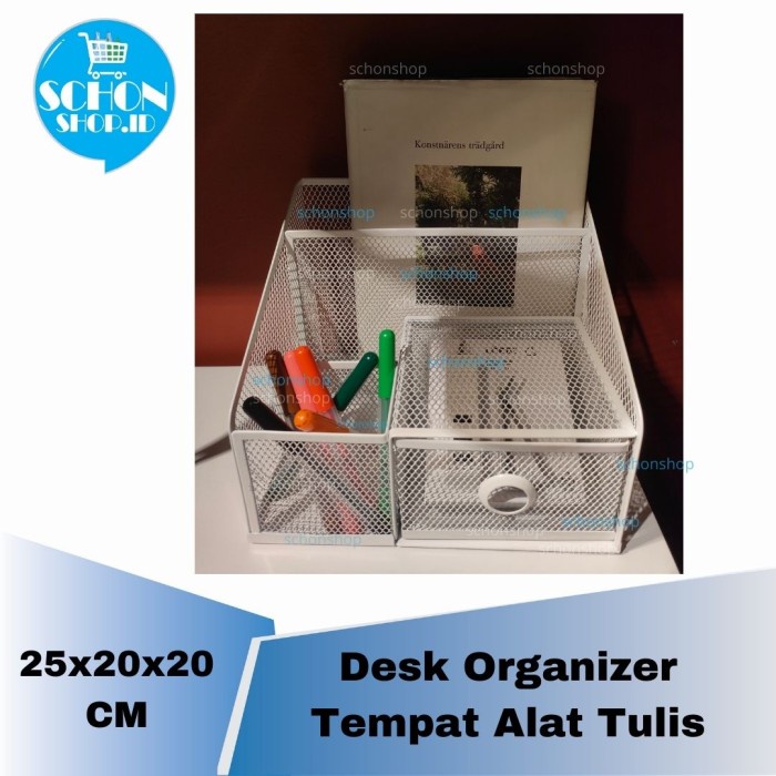 

[COD] Tempat Alat Tulis Desk Organizer Dr0J0N Terbatas