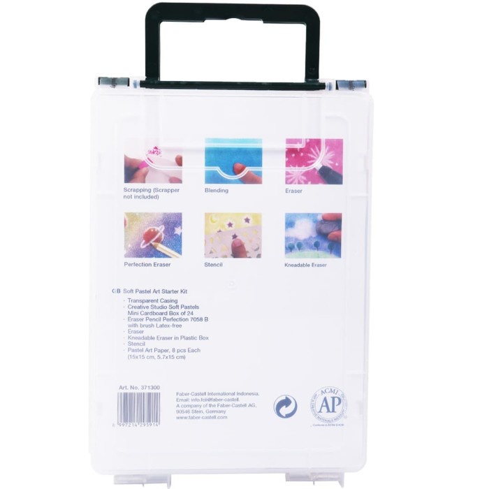 

FABER-CASTELL SOFT PASTEL ART STARTER KIT ORIGINAL TERBARU