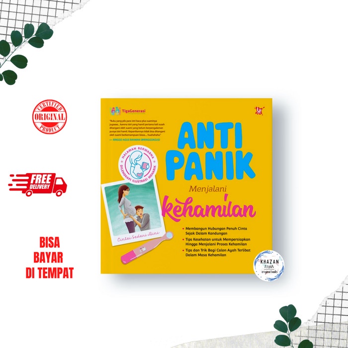 

[SALE MURAH] Buku Ori Anti Panik Menjalani Kehamilan TERUJI