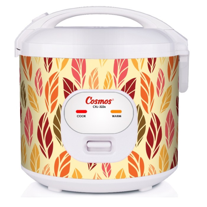 [New Ori] Cosmos Crj323Sso – Magic Com 1.8 Liter Nonstick Orange Berkualitas