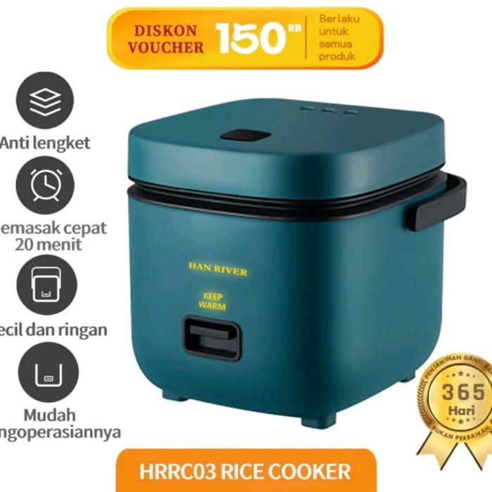 [New Ori] Rice Cooker Han River Hrrc 03 Magic Com Diskon