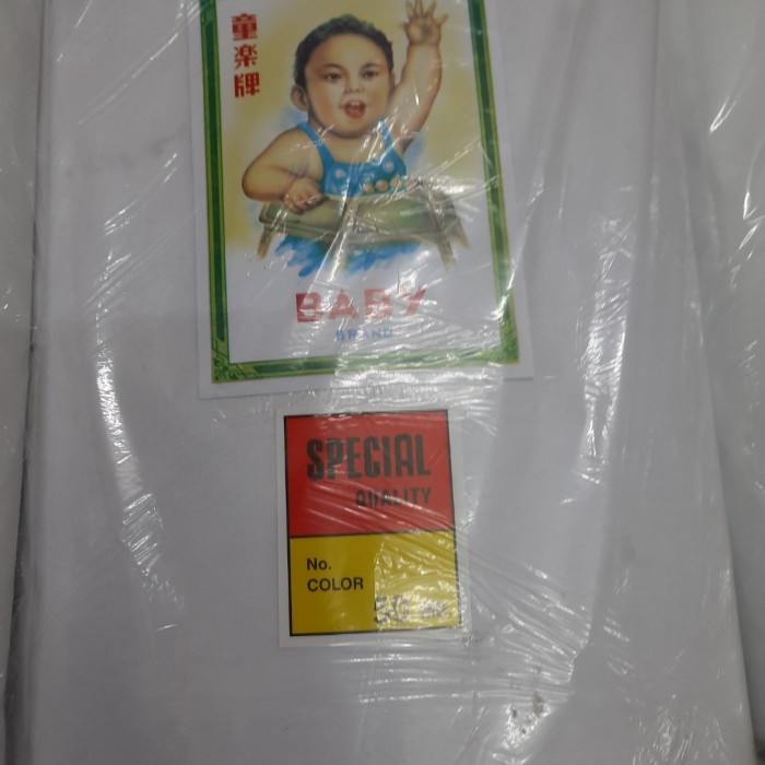 [Ori] Bahan Kain Mori Cap Baby 1Roll Terbatas