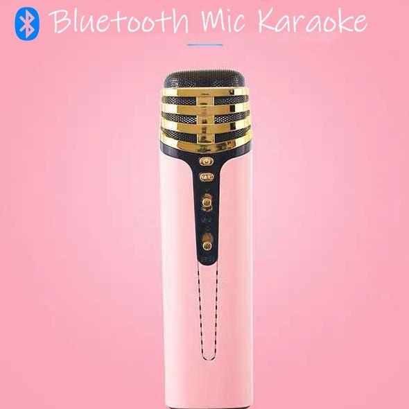 Mic Ws838 Microphone Bluetooth Karaoke Player Wireless Microphone Premium