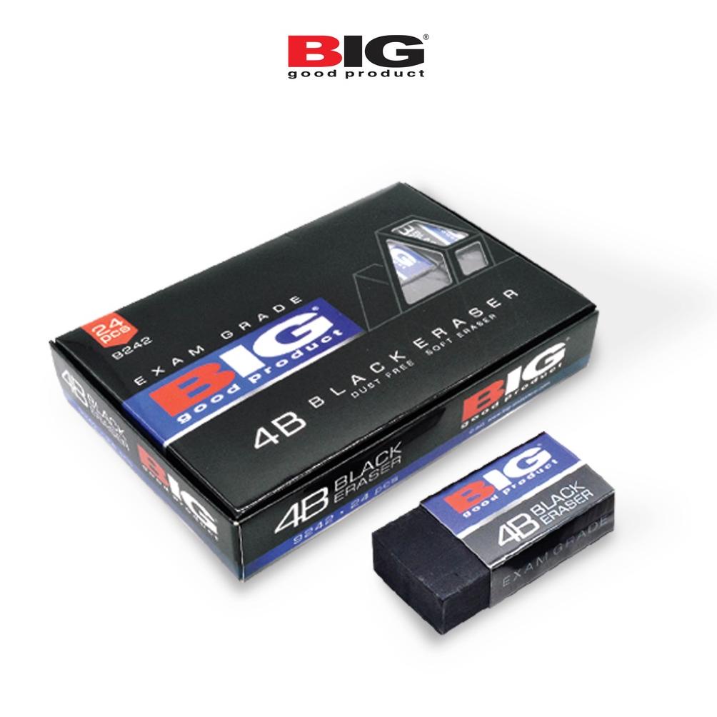 

Baru - 24 Pcs BIG Penghapus / Eraser Pensil Hitam Besar Dust ER-9242