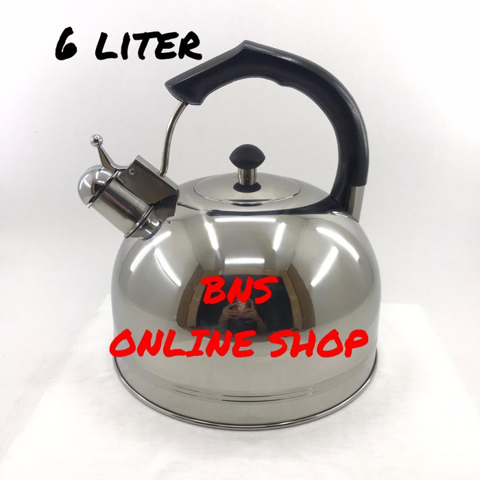 [Ori] Teko Siul / Teko Bunyi Imperial Stainless 6 Liter Terbatas