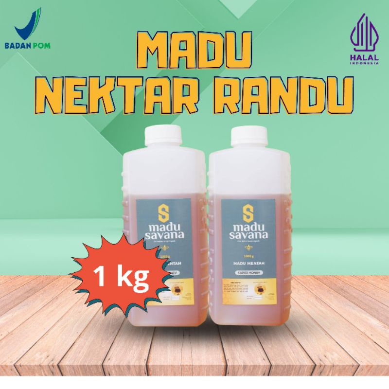 

MADU RANDU MADU SAVANA MADU MURNI 1 KG