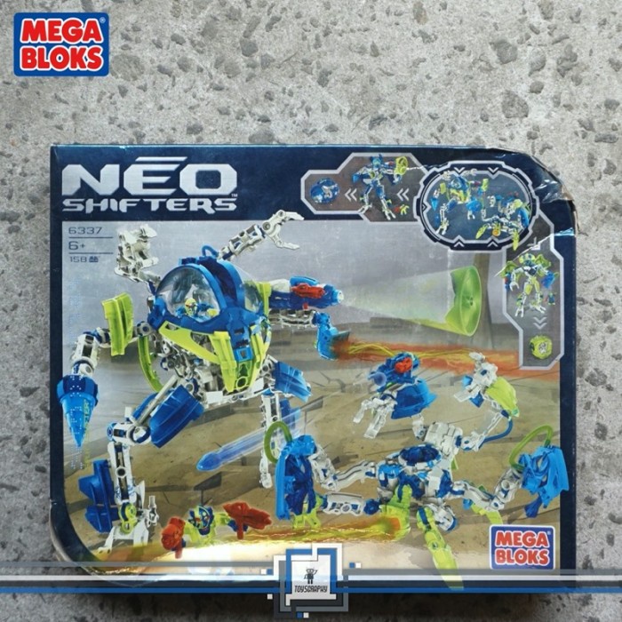 ✅Baru Mega Bloks Neo Shifters 6337 Split Shifter Strakk Tor Thon Dar 158Pcs Diskon