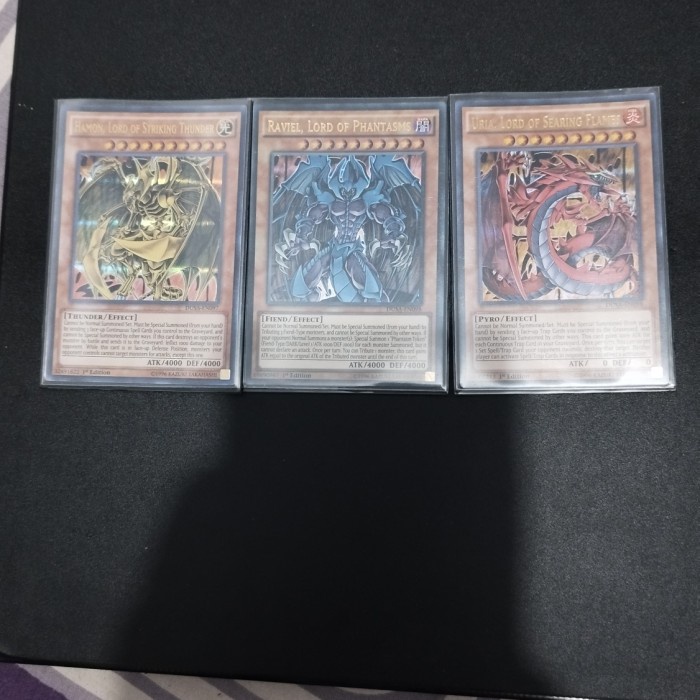 ✅COD Yugioh Paket 3 Dewa Gx Dusa Uria Hamon Raviel Ultra Rare Original Terbaru