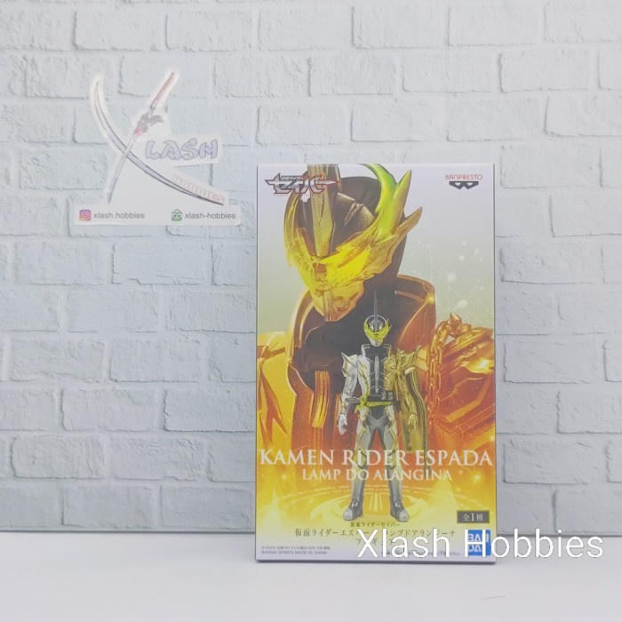 ✅Baru Banpresto Kamen Rider Saber Espada Lamp Do Alangina Figure Misb Diskon