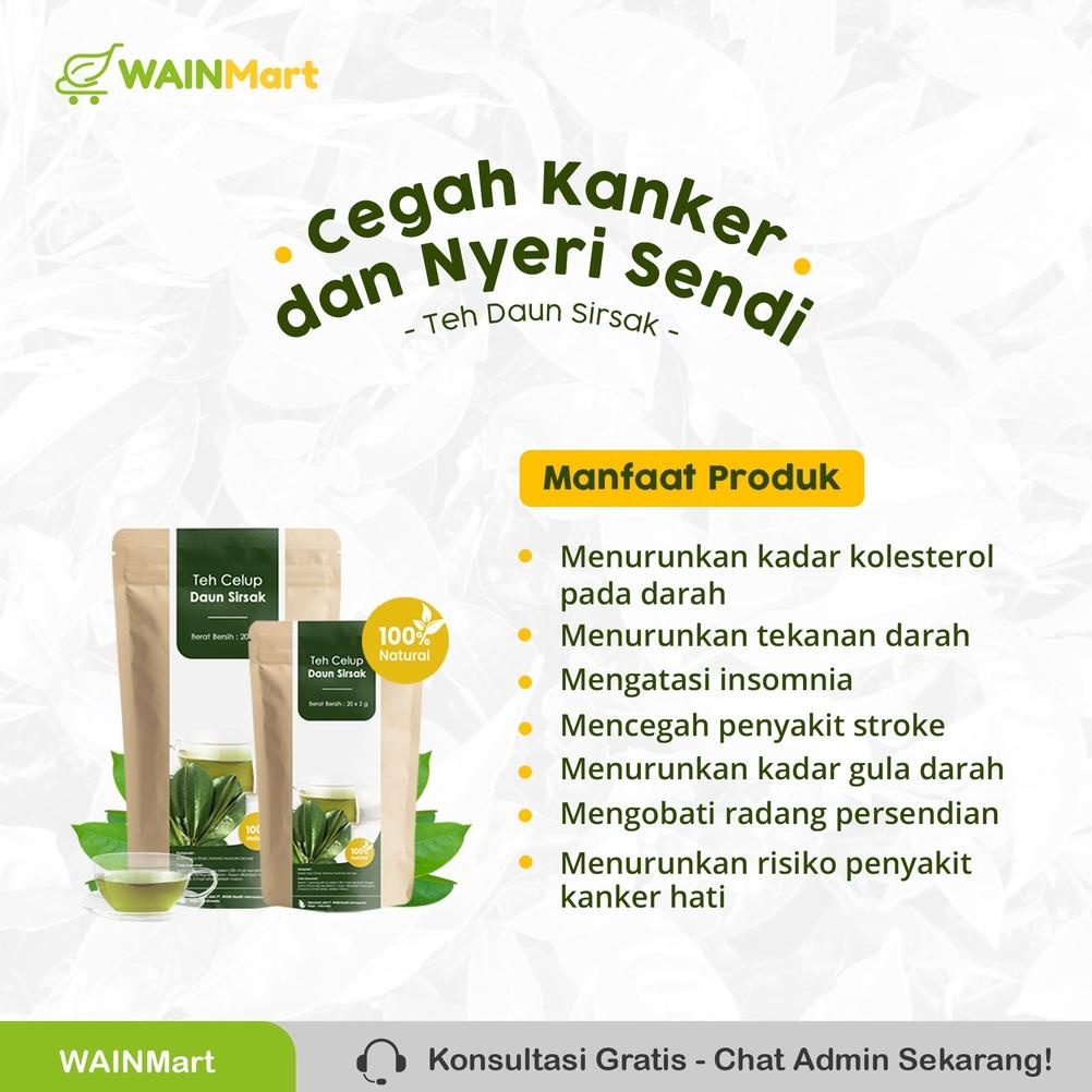 

Trend - Teh Celup Daun Sirsak Anti Kanker Benjolan Herbal Ampuh Mengatasi Asam Urat Nyeri Sendi