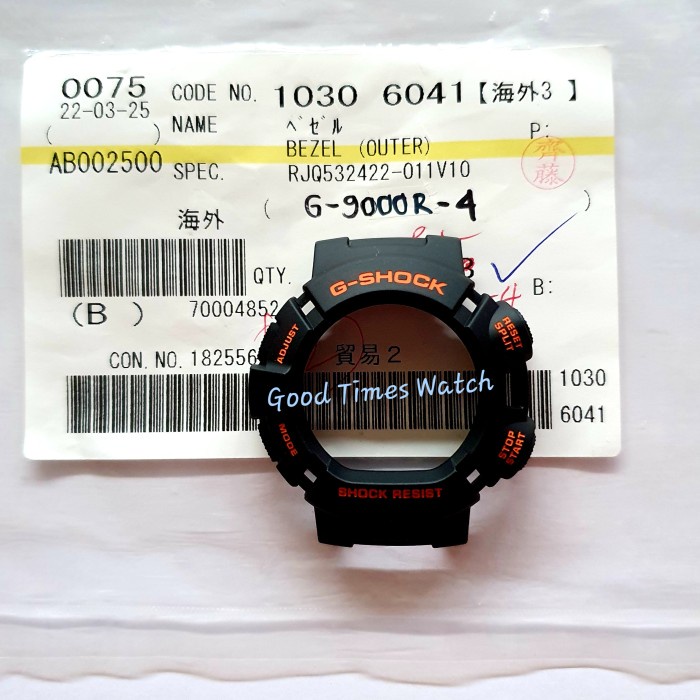 ✅New Ori Bezel G-Shock G-9000R-4 Gw 9010R G 9000 G 9010 Casio Original Terbatas