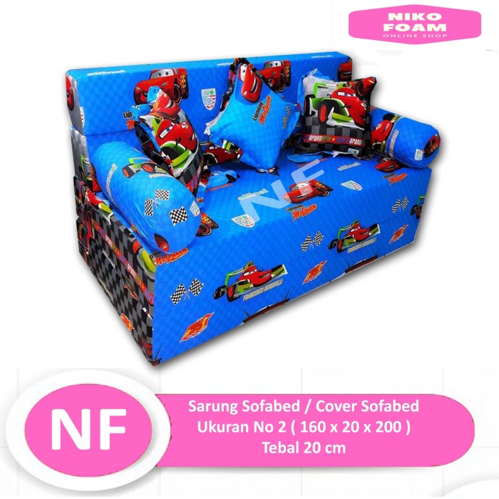 ✅New Ori Cover Sofabed Sarung Sofabed Sarung Sofabed Inoac Ukuran 160200 No 2 Terbatas