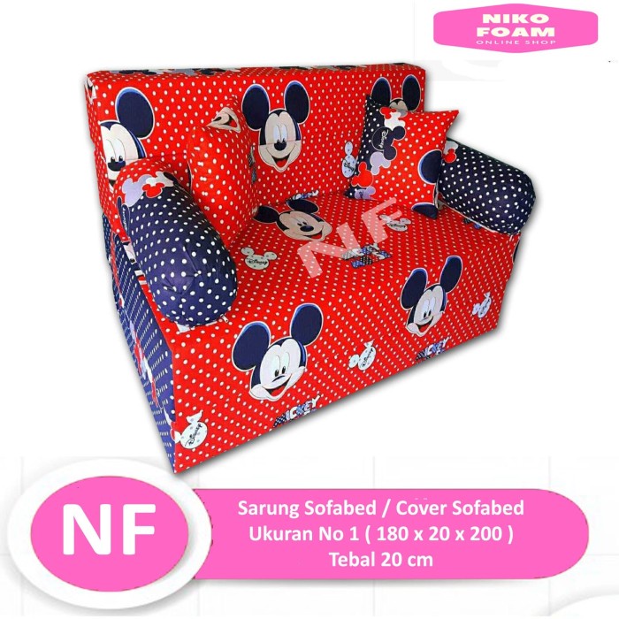 ✅New Ori Sarung Sofabed Cover Sofabed Inoac Sarung Sofabed Busa Inoac 180X200 Diskon