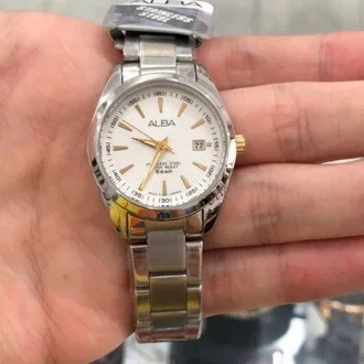 ✅New Ori Jam Wanita Alba Ah7A23X1 Ah7A23 Silver Original Garansi Resmi Terbatas
