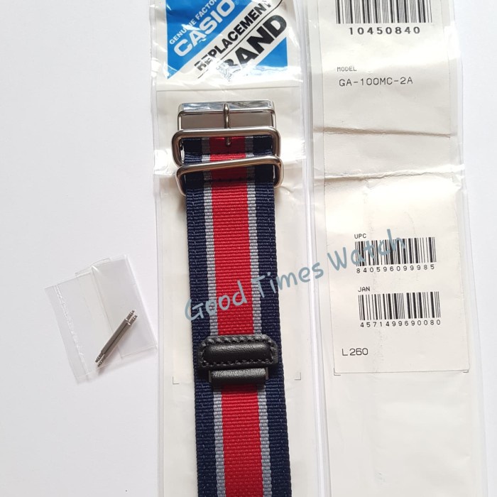 ✅New Ori Strap G-Shock Ga-100Mc-2A / Ga-100 / Casio Original Terbatas