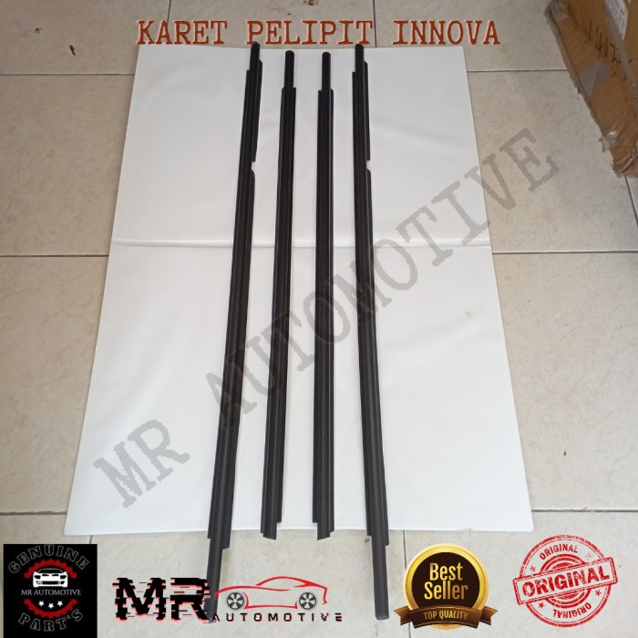 [Ori] Karet Pelipit Kaca Luar Innova Original Diskon