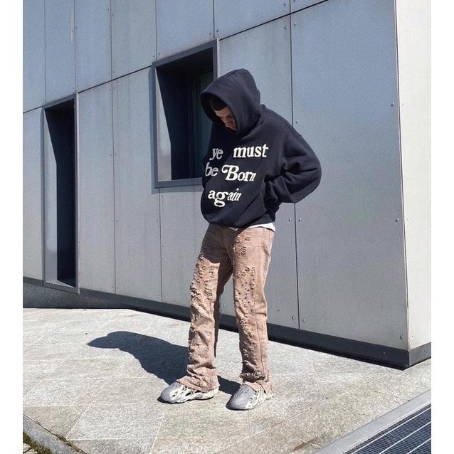 Hoodie Oversize Kanye Jacket Cpfm Ye Must Be Born Again Unisex Sweater