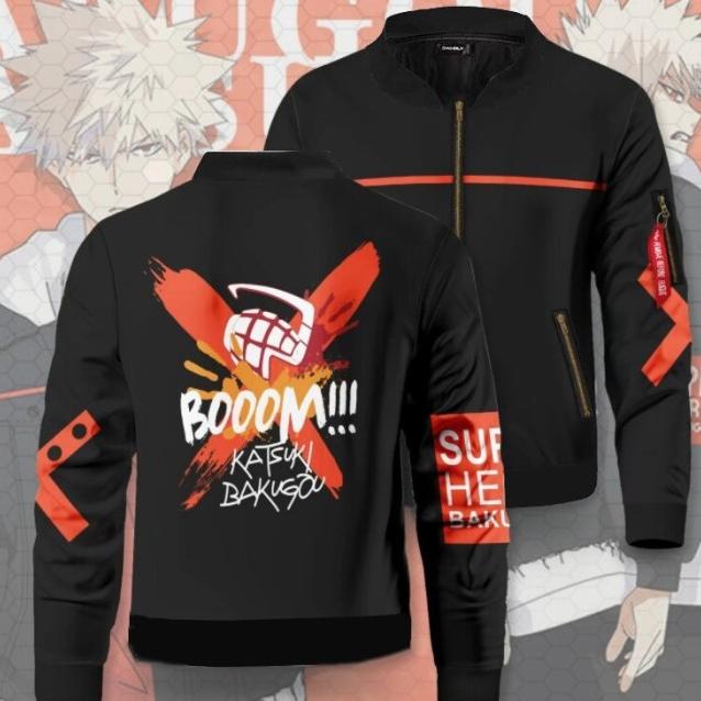 Best Seller Jaket Boku No Hero Academia Bakugou Katsuki Spring