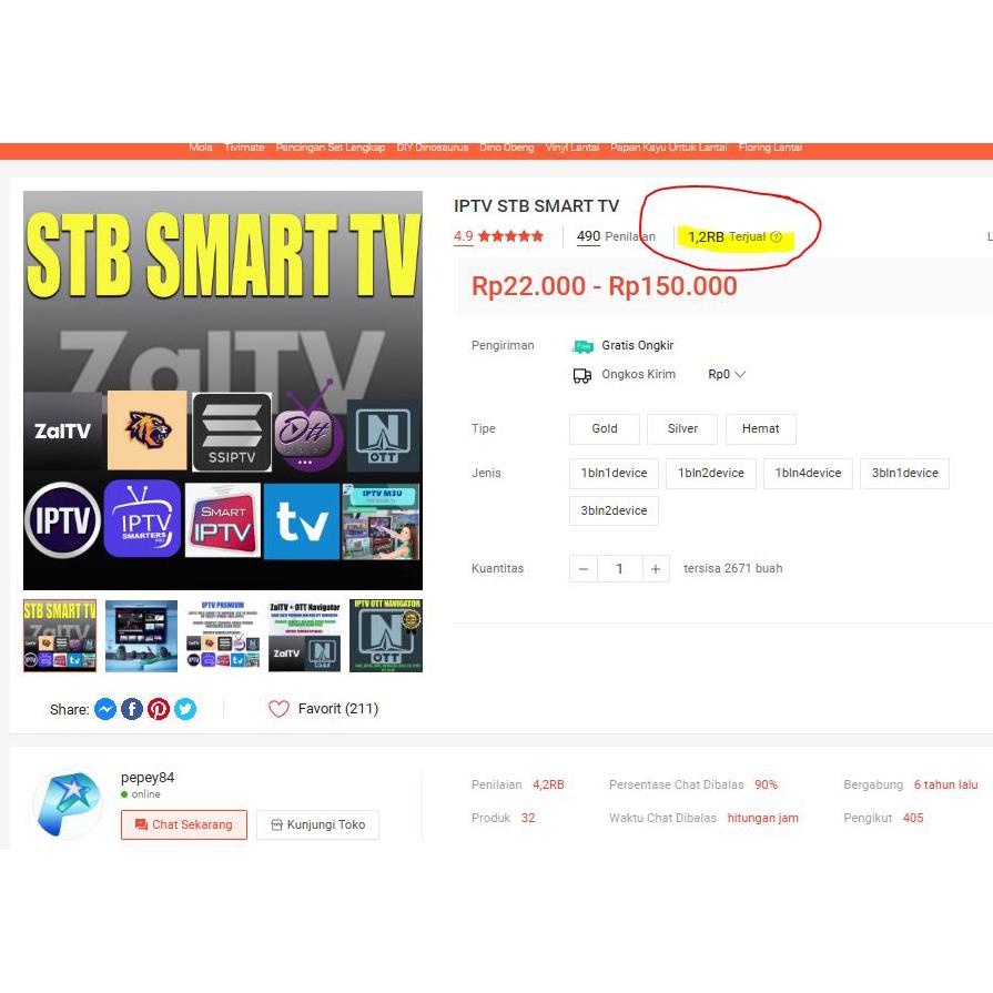 Update IPTV STB SMART TV