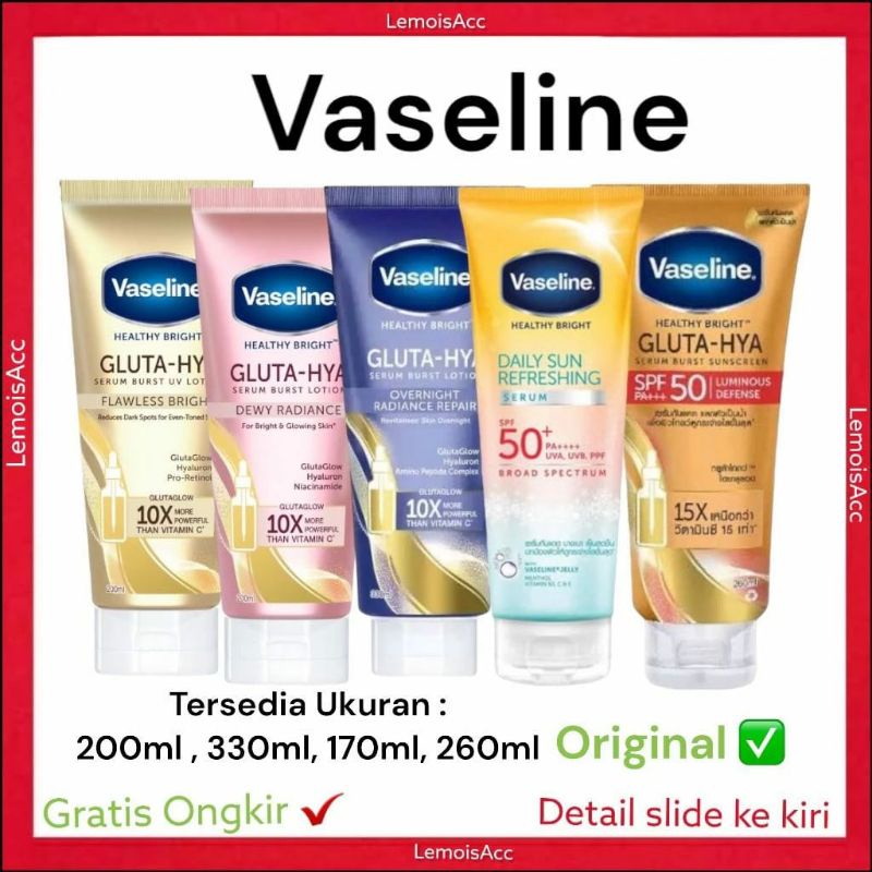 vaseline gluta vitamin