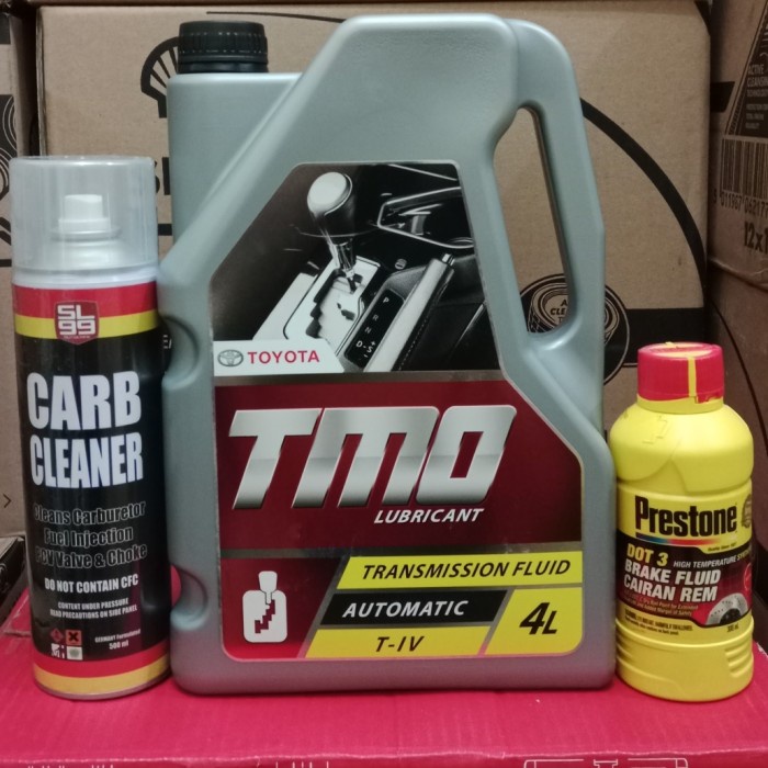 ✨Baru Oli Tmo Transmission T4Crab Claener Minyak Rem Prestone Dot3 Red Terbaru