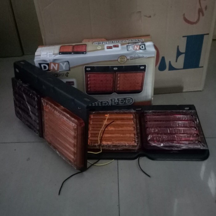 ✨COD Set Stop Lamp - Lampu Stop/Rem Led Anti Pecah Hino 2 Warna Dny 102 Limited
