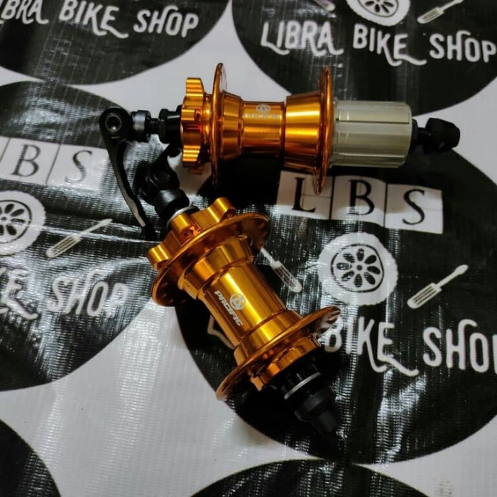 [Baru] Hub Freehub Pacific B409 32H Jangkrik Gold L Hub Bearing Pacific 32H Limited