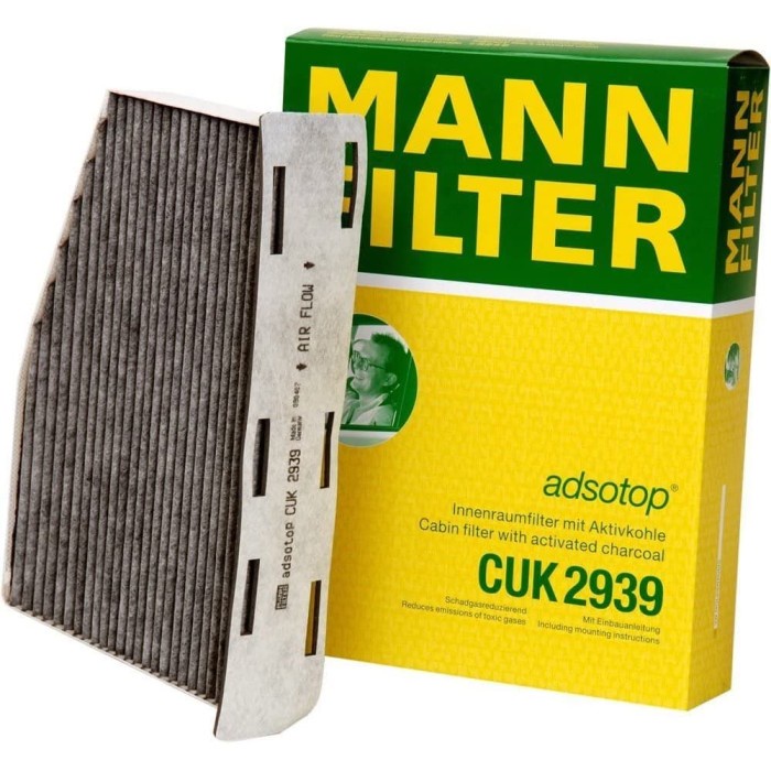 [COD] Filter Ac Vw A3/Touran - Mann-Filter - Cuk2939/1 - Cabin Filter Berkualitas