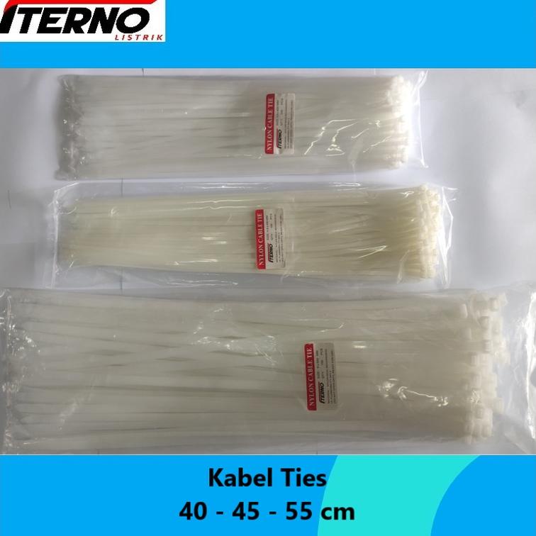 

Model baru - Kabel Ties Cable Tie 40cm 4.8x400mm Iterno ~