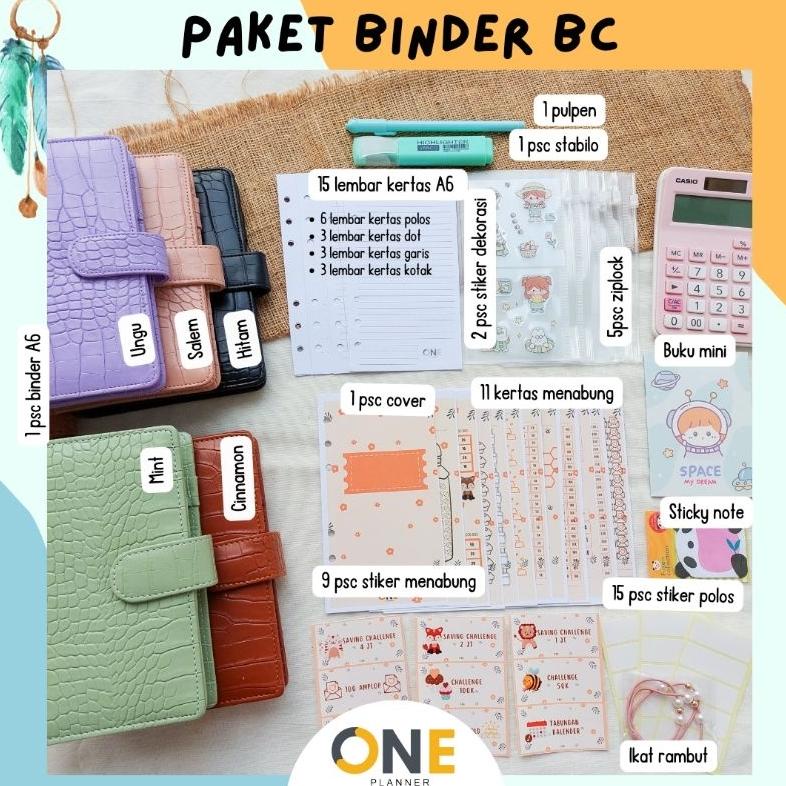

Berkualitas PAKET BUDGETING BINDER A6 ~