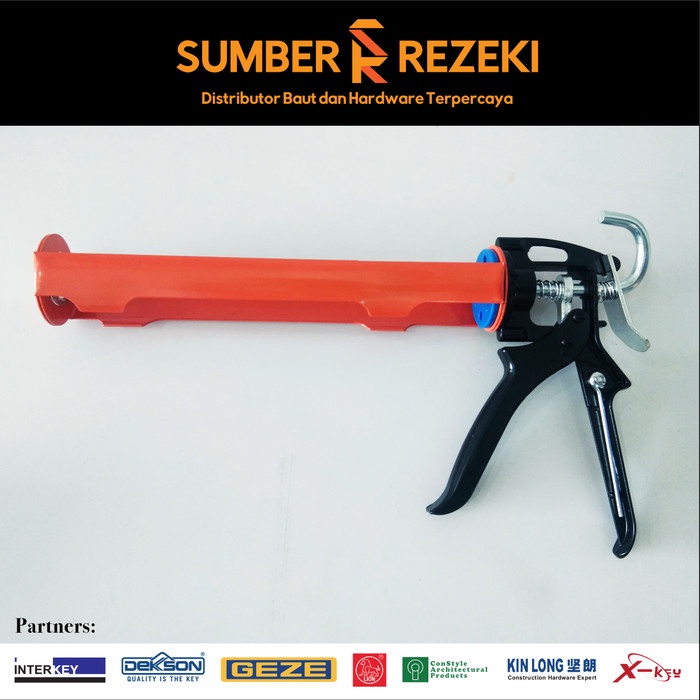 

Caulking Gun Penembak Lem Silikon Silicone Gun