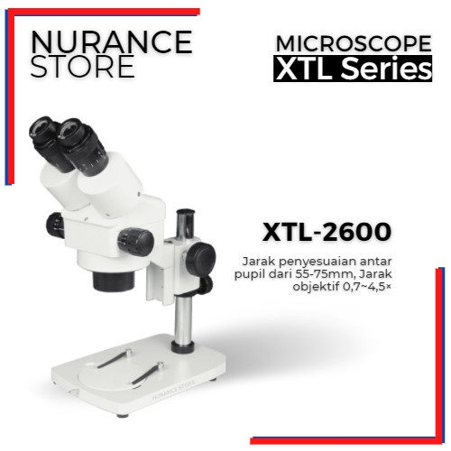

ZOOM STEREO MICROSCOPE / KACA PEMBESAR XTL-2600