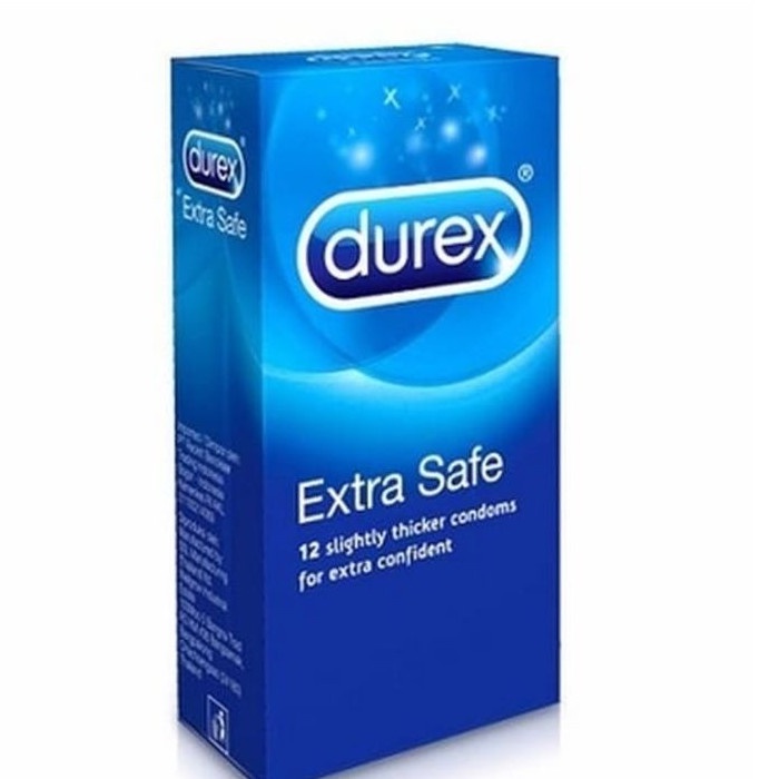 KONDOM DUREX EXTRA SAFE ISI 12 PCS