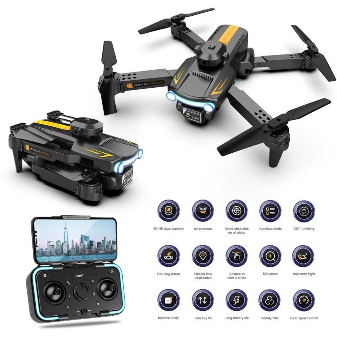 Drone XT2 Dual lense, Remote Control Drone Kamera HD Dual Lens Camera