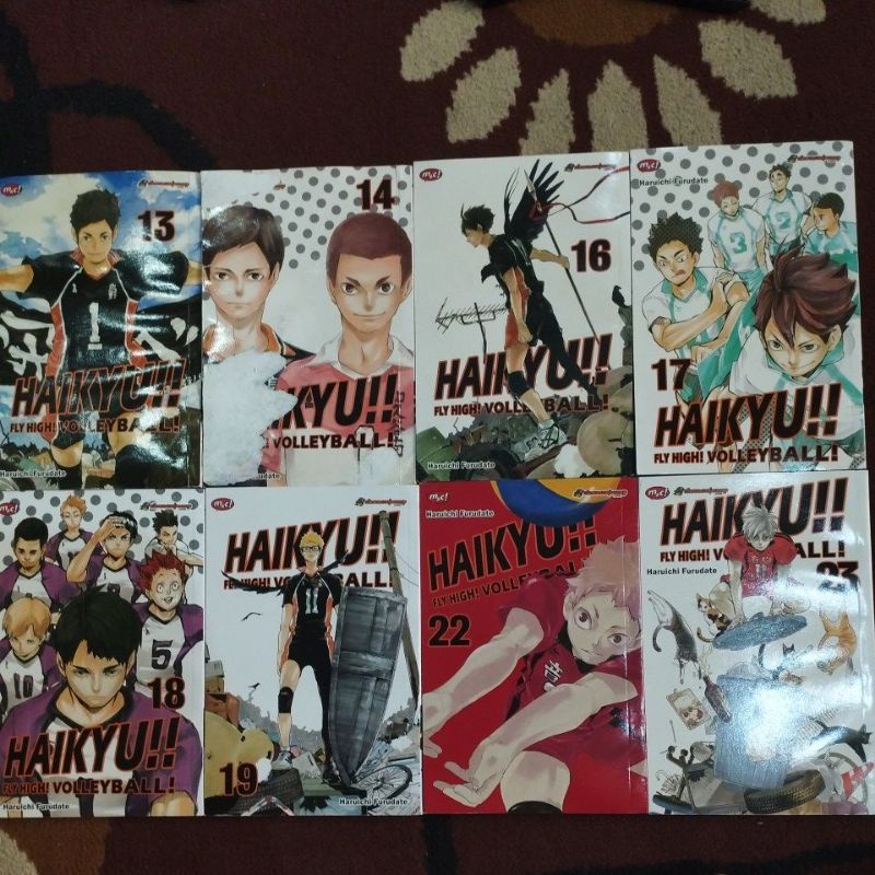 KOMIK HAIKYUU - PRELOVED