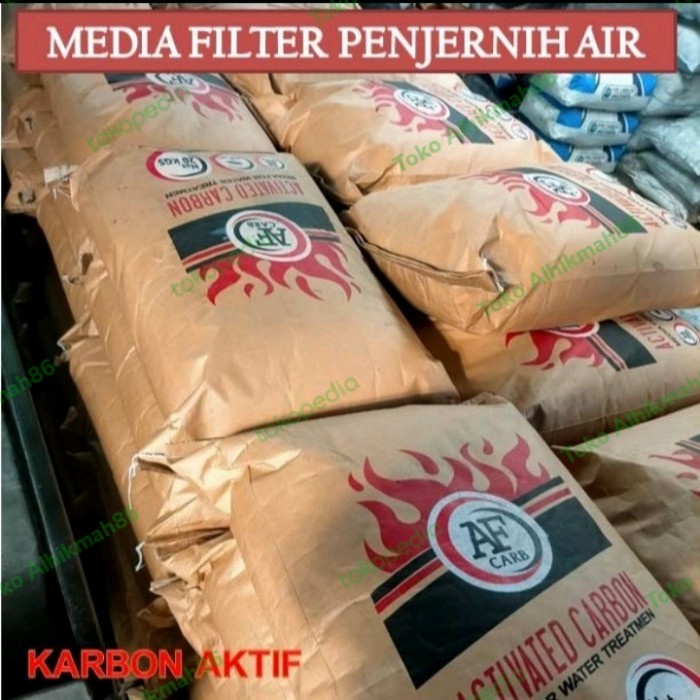 [Original] Filter Air Sumur Keruh Dan Kuning Karbon Aktif 10 Kg Ori Limited