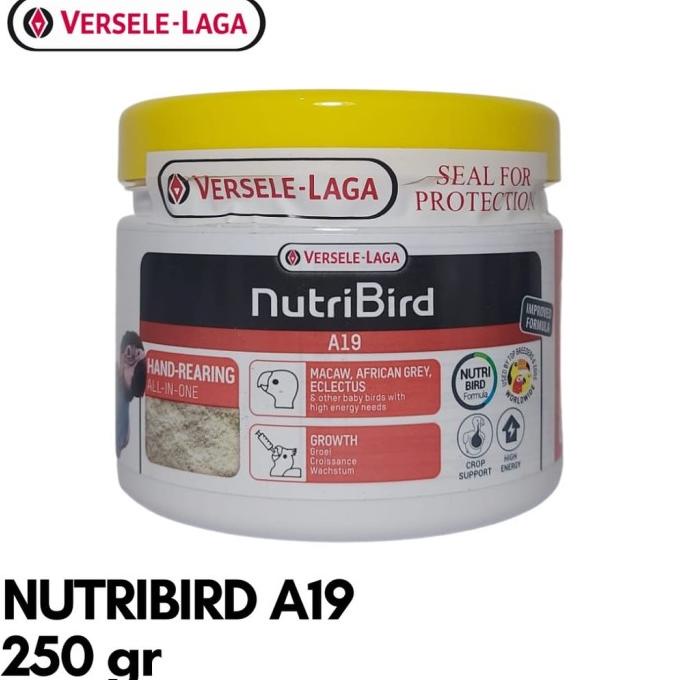 A19 250 gr Nutri Bird Pakan Bubur Lolohan Versele Laga NutriBird A19