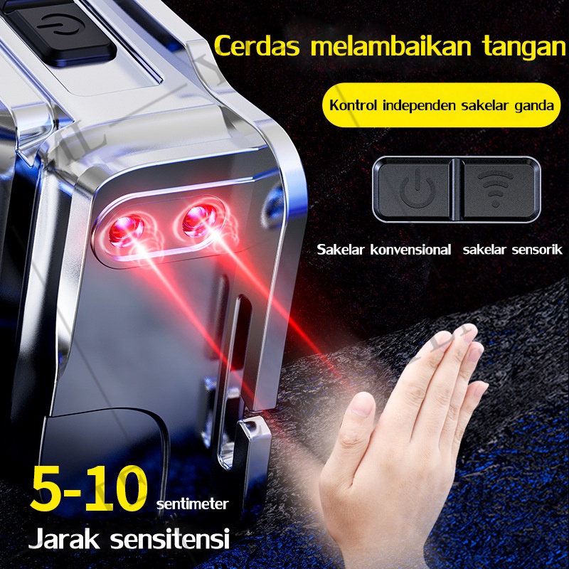 Menyinari 100.000 Meter,Lampu Sorot Kepala Senter Terang Kepala Senter Kepala Terang Led Usb