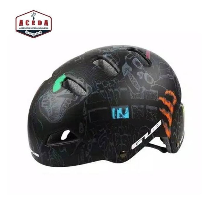 Baru Helm Sepeda Batok Gub Bmx Mtb Seli Mendaki Sepeda Motor Skateboard Not