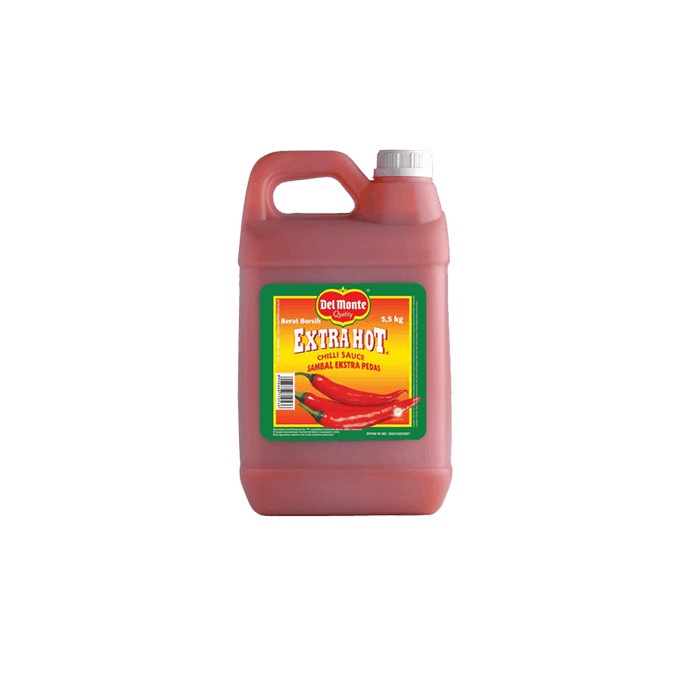 

Saus Sambal Extra Hot Delmonte Jerigen 5,5Kg