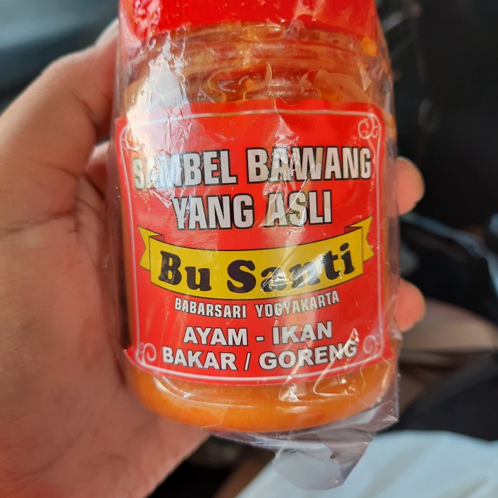 

Sambal Bawang Bu Santi Legend Jogja